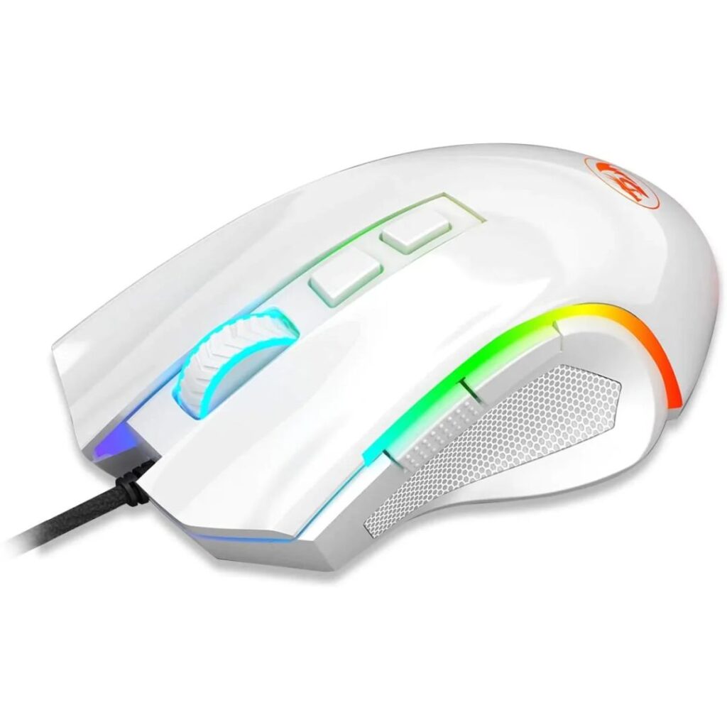 Redragon M607W Griffin Gaming Mouse White - Image 3