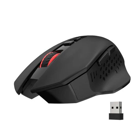 Redragon M656 Gainer Wireless Gaming Mouse Black/Red - Image 3