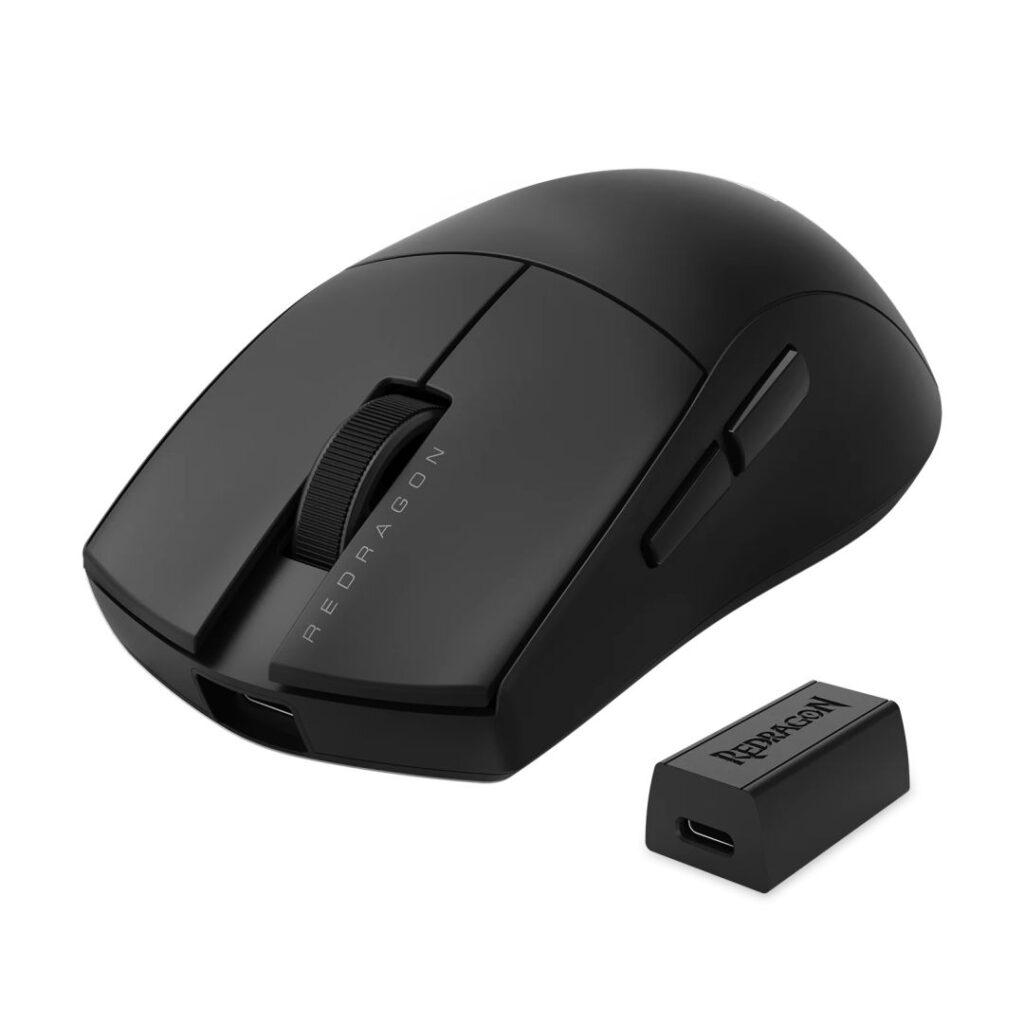 Redragon M916 PRO 4K Wireless Bluetooth Gaming Mouse Black - Image 5