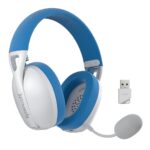 Redragon H848 Wireless Bluetooth Gaming Headset Blue - Image 2