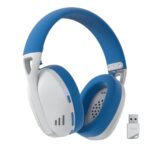 Redragon H848 Wireless Bluetooth Gaming Headset Blue - Image 3