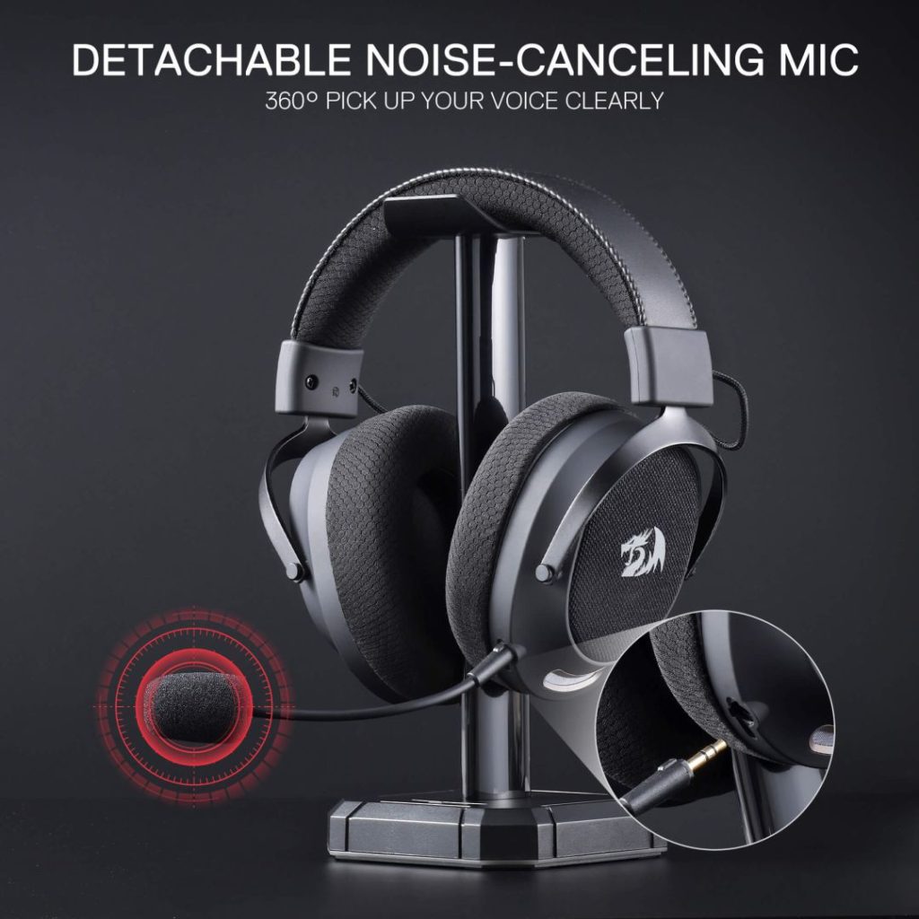 Redragon Arrow Pro H858 Wireless Bluetooth Gaming Headset Black - Image 2
