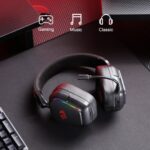 Redragon H868 Wireless Bluetooth RGB Gaming Headset Black - Image 3