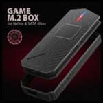 AXAGON EEM2-GAM USB-C 10Gbps M.2 NVMe & SATA SSD Game M.2 Box - Image 2