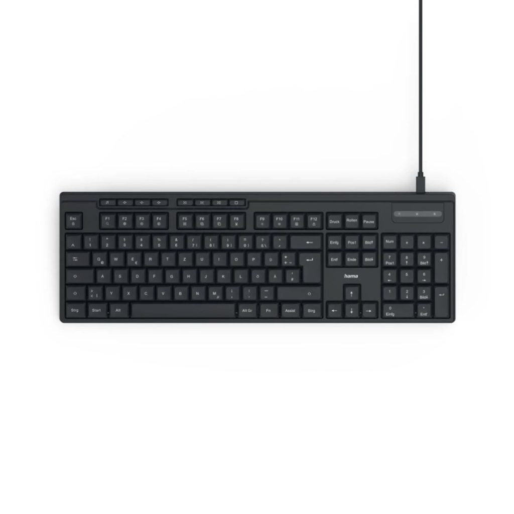 hama-ck-200-keyboard-black-hu_1.jpg Hama CK-200 Keyboard Black HU - Image 1