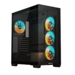 Gigabyte C500 Panoramic Stealth Tempered Glass Black
