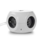 ACT Power Strip Cube E Socket Hálózati Elosztó 3DIN 1,5m White - Image 8