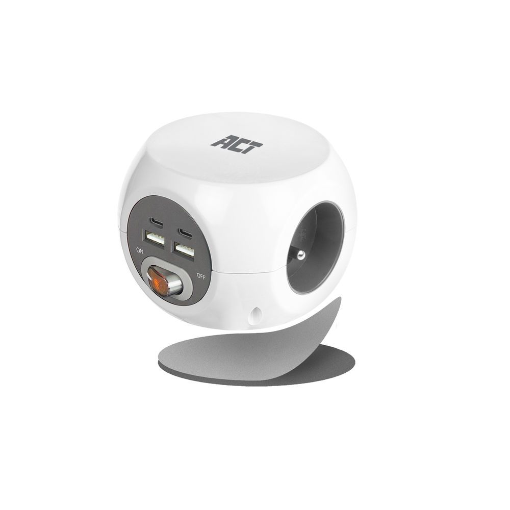 act-power-strip-cube-e-socket-halozati-eloszto-kapcsoloval-3din-1-5m-white_5.jpg ACT Power Strip Cube E Socket Hálózati Elosztó Kapcsolóval 3DIN 1,5m White - Image 5