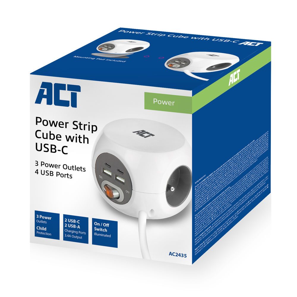 act-power-strip-cube-e-socket-halozati-eloszto-kapcsoloval-3din-1-5m-white_8.jpg ACT Power Strip Cube E Socket Hálózati Elosztó Kapcsolóval 3DIN 1,5m White - Image 8