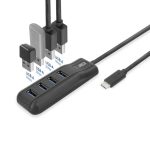 ACT AC6420 4-portos USB3.2 HUB Black - Image 4