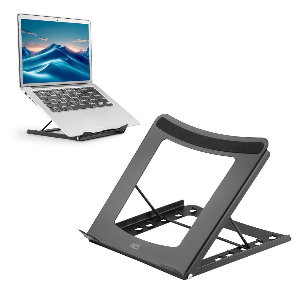 ACT AC8145 Összecsukható laptop állvány 5 állítható magasságú pozícióval - Image 1