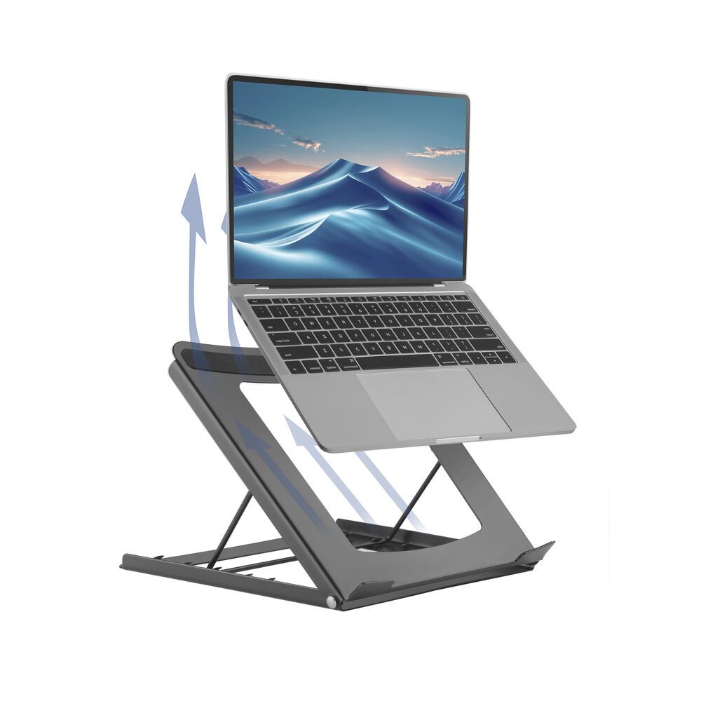 ACT AC8145 Összecsukható laptop állvány 5 állítható magasságú pozícióval - Image 4