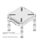ACT Additional feet (5cm) for AC8200 - Image 3