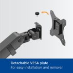 ACT AC8327 Single monitor arm office solid pro with mechanical spring - Image 13