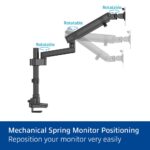 ACT AC8327 Single monitor arm office solid pro with mechanical spring - Image 7