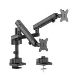 ACT AC8328 Dual monitor arm office solid pro, with mechanical spring