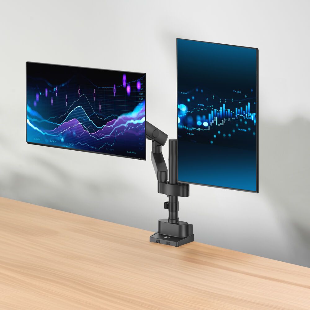 act-ac8328-dual-monitor-arm-office-solid-pro-with-mechanical-spring_6.jpg ACT AC8328 Dual monitor arm office solid pro, with mechanical spring - Image 6