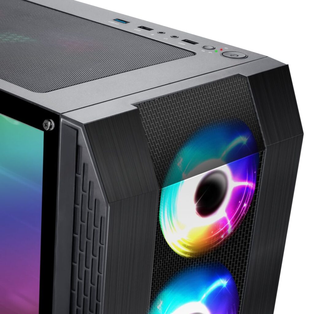 Spirit Of Gamer Rogue 6 Tempered Glass Black - Image 4