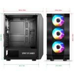 Spirit Of Gamer Rogue 6 Tempered Glass Black - Image 6