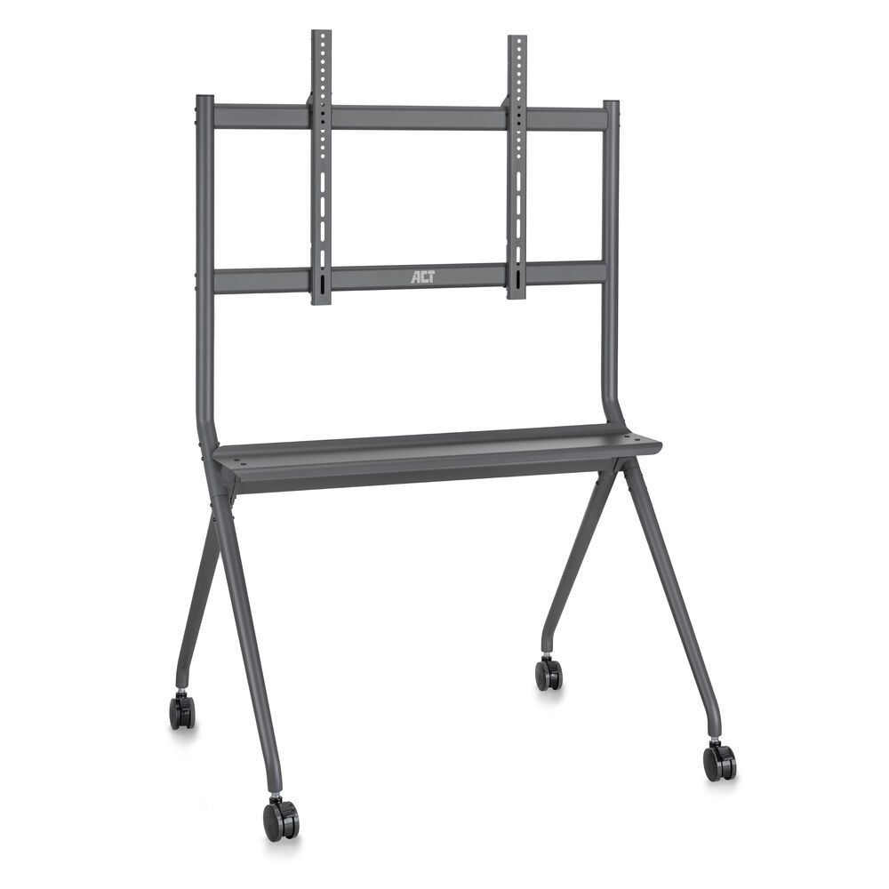 ACT AC8372 Mobile TV/monitor floor stand, 50” to 86” VESA - Image 1