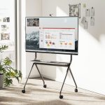 ACT AC8372 Mobile TV/monitor floor stand, 50” to 86” VESA - Image 5