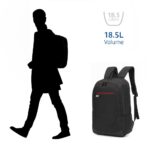 ACT AC8565 Suburb Backpack for laptops up to 15,6" Black - Image 4