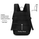 ACT AC8565 Suburb Backpack for laptops up to 15,6" Black - Image 7