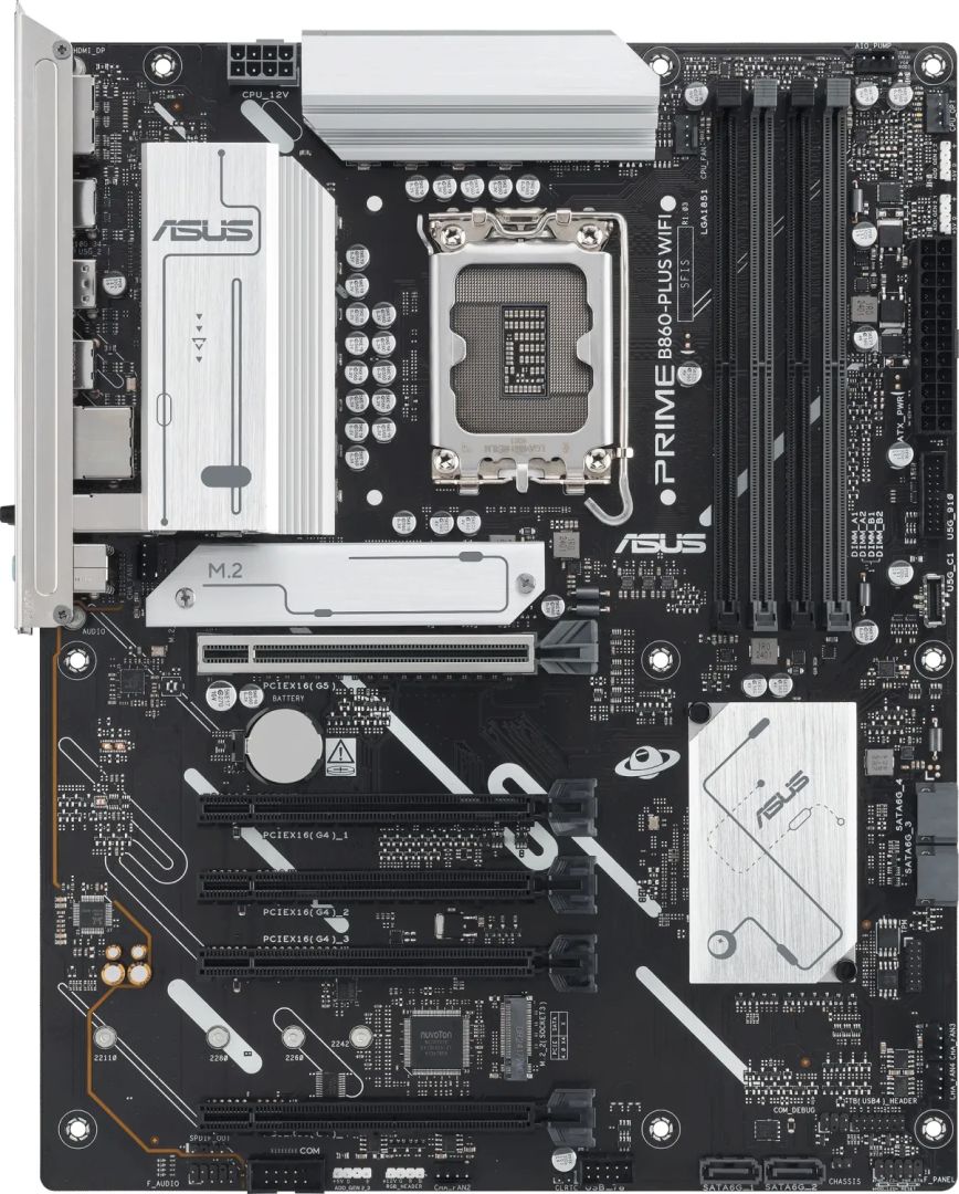ASUS PRIME B860-PLUS Wi-Fi Intel B860 LGA1851 ATX alaplap - Image 2