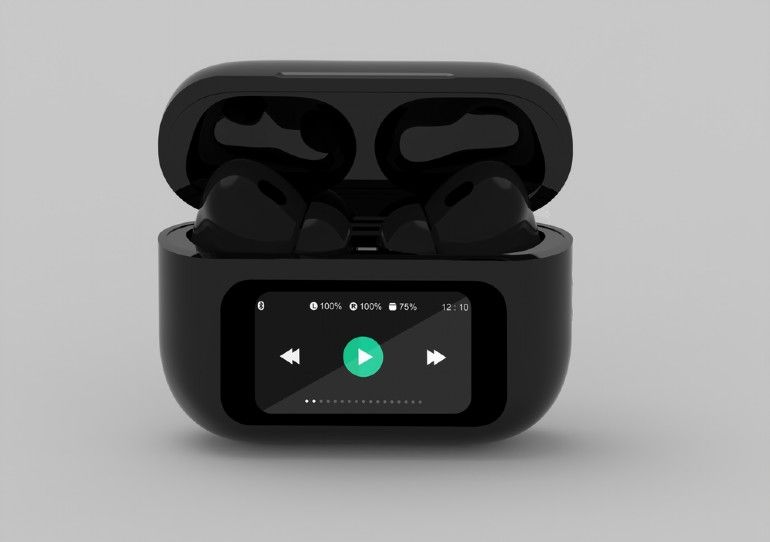 Gembird BT TWS in-ears with LCD display and Active Noise Cancelling Black - Image 3