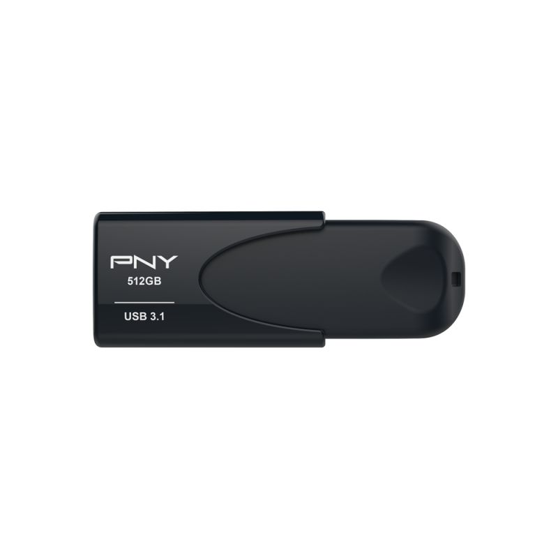 PNY 512GB Attaché 4 Flash Drive USB3.1 Black - Image 3