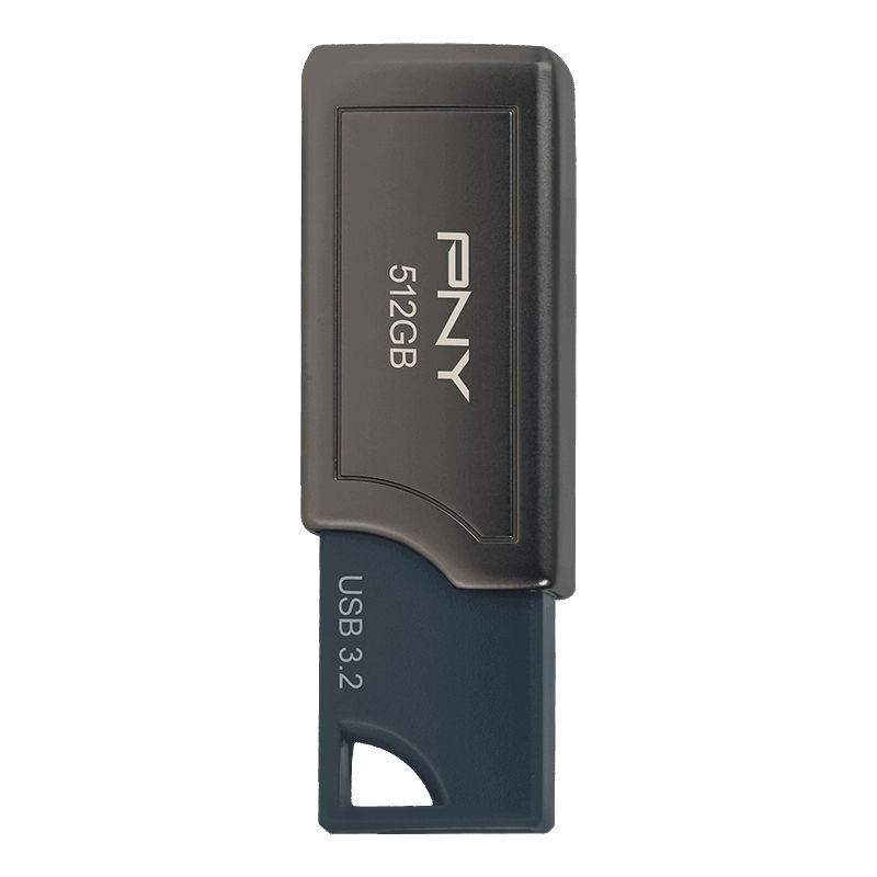 PNY 512GB PRO Elite V2 Gen 2 Flash Drive USB3.2 Black - Image 2