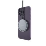 FIXED MagPad Qi2 vezeték nélküli töltő, MagSafe támogatás szürke - Image 6