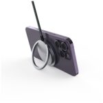 FIXED MagPad Qi2 vezeték nélküli töltő, MagSafe támogatás szürke - Image 7