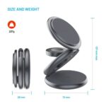 FIXED MagPowerstation Round vezeték nélküli töltő szürke - Image 7