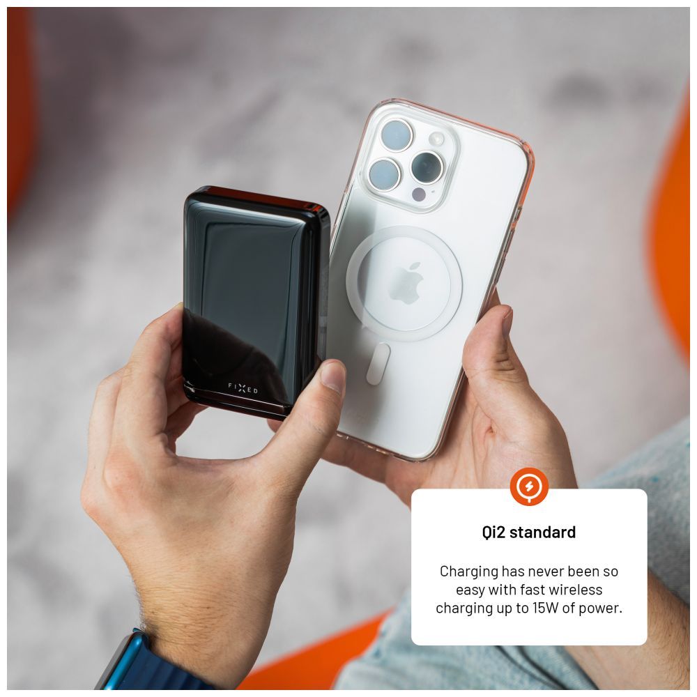 FIXED MagZen 10 Pro Qi2 standard 10000mAh PowerBank fekete - Image 9