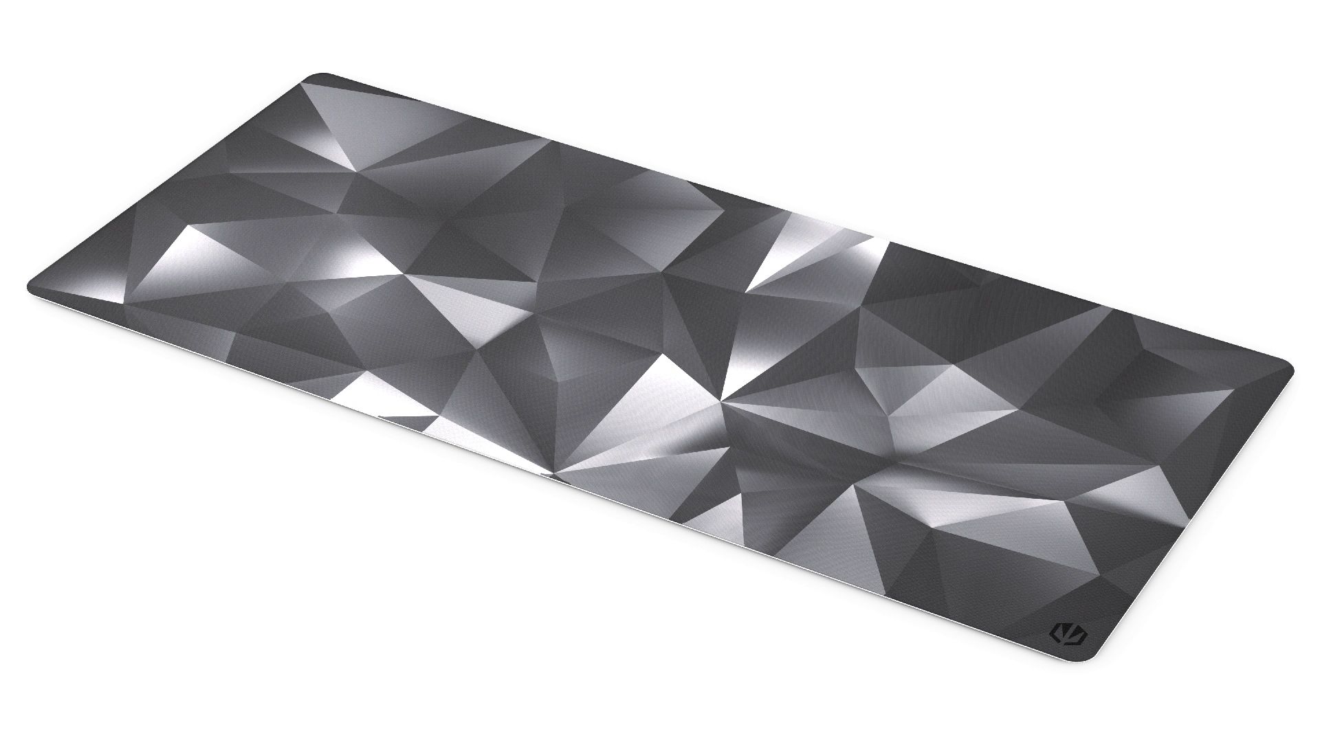 Endorfy Crystal Black XL Egérpad Black/White - Image 1