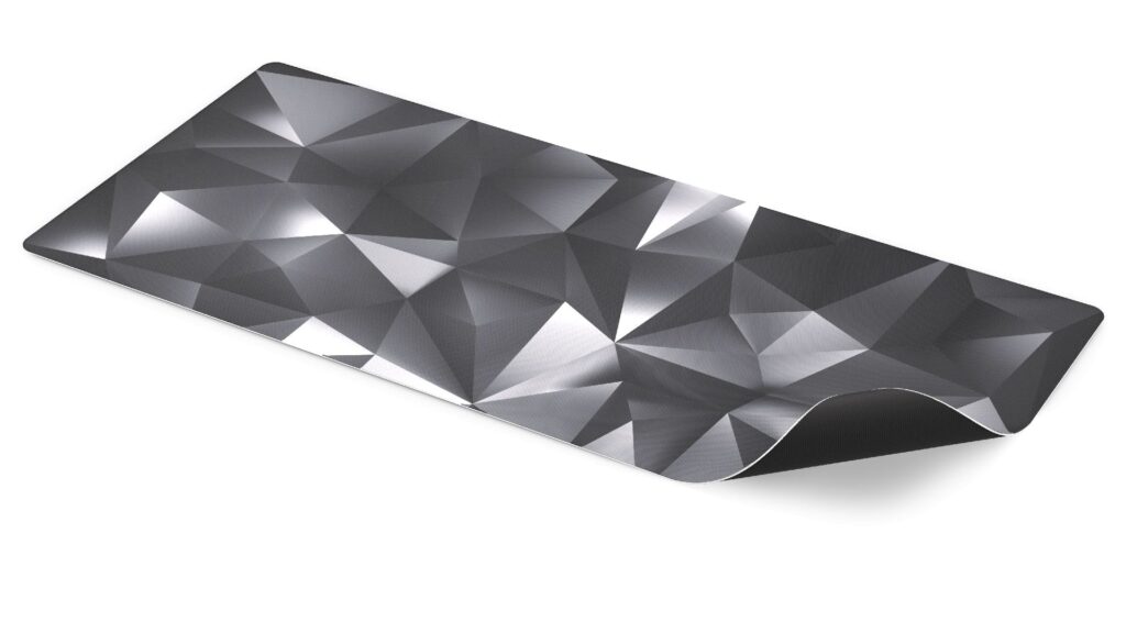 Endorfy Crystal Black XL Egérpad Black/White - Image 2