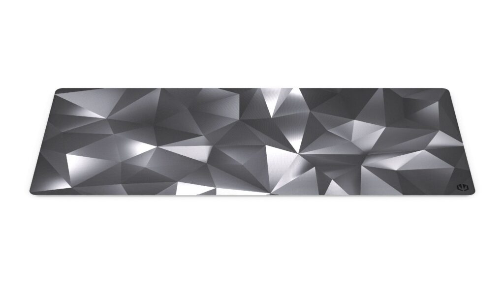 Endorfy Crystal Black XL Egérpad Black/White - Image 3