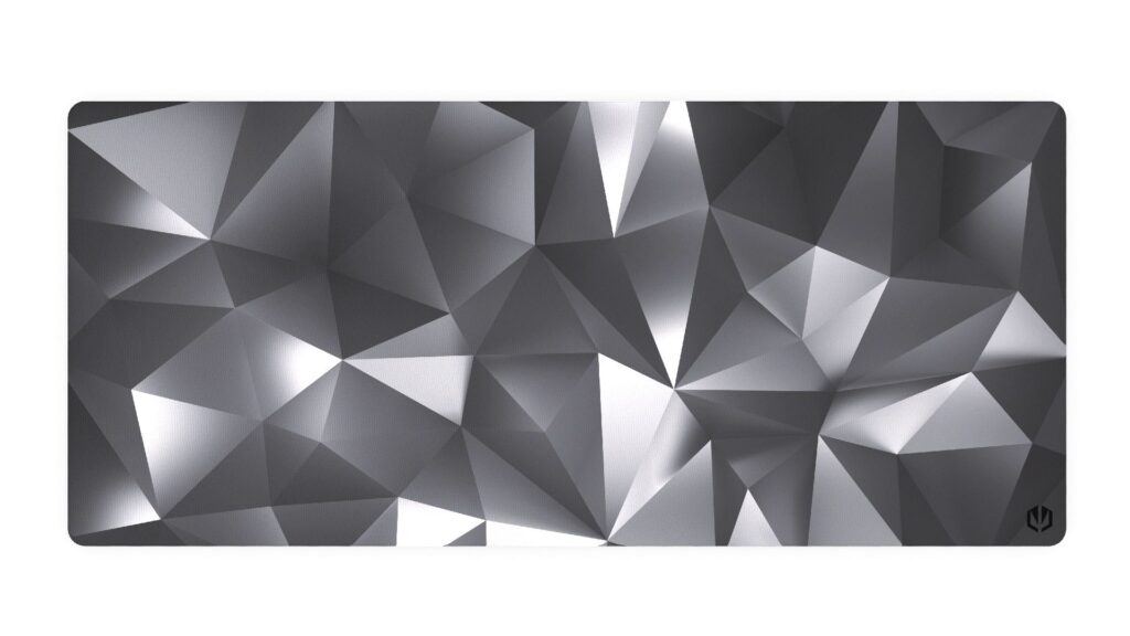 Endorfy Crystal Black XL Egérpad Black/White - Image 6