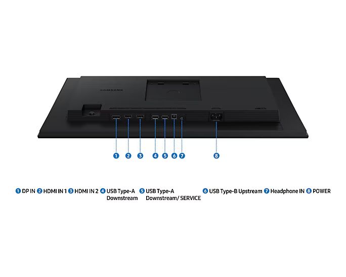 SAMSUNG IPS 100Hz monitor 24" S40GD, 1920x1080, 16:9, 250cd/m2, 5ms, 2xHDMI/DisplayPort/2xUSB, Pivot - Image 14