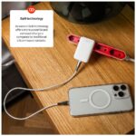 FIXED Slim USB-C úti töltő GaN PD 30W-os fehér - Image 6