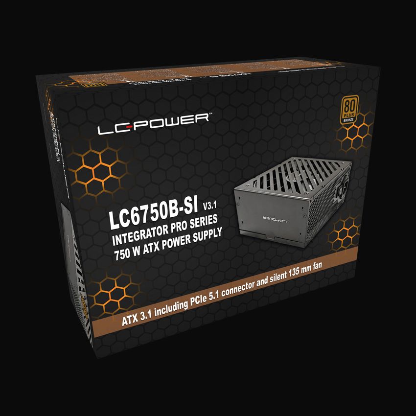 LC Power 750W 80+ Bronze Integrator Pro - Image 6