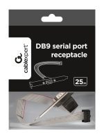 Gembird DB9 Serial Port Receptacle on Bracket - Image 3