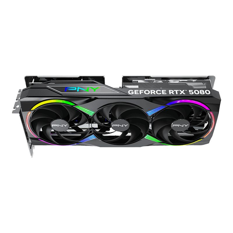 PNY GeForce RTX5080 16GB DDR7 ARGB EPIC-X RGB Overclocked Triple Fan - Image 6