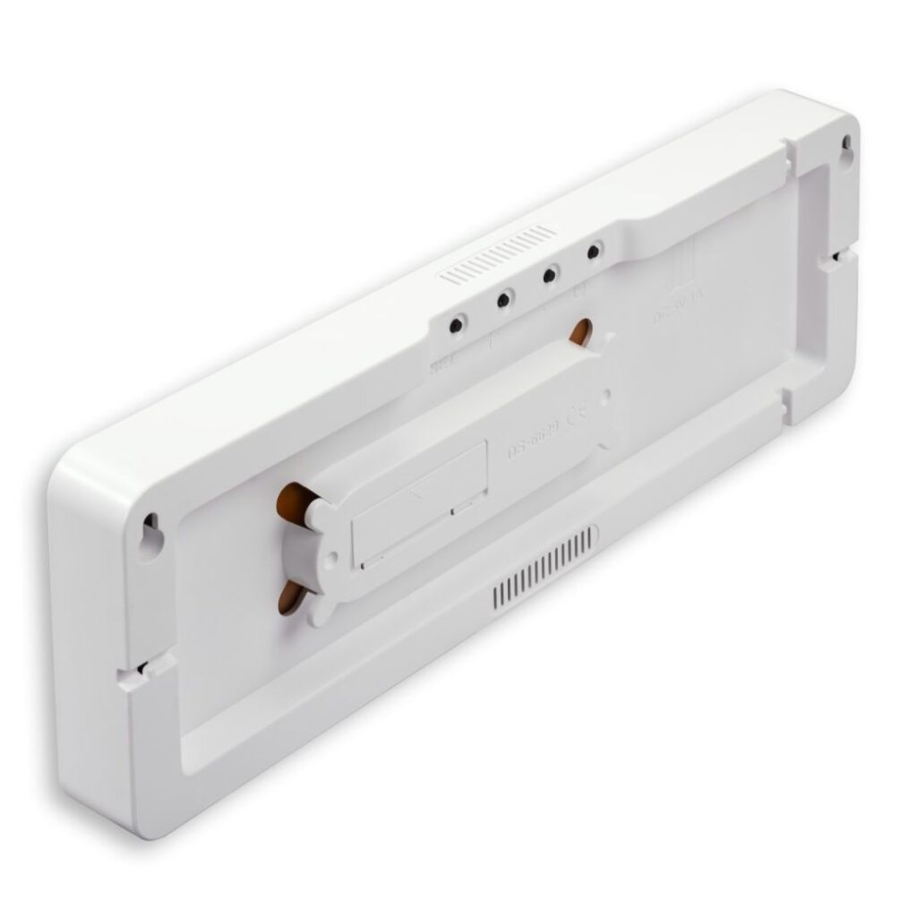 Hama Santa Cruz Digitali Clock & Alarm White - Image 2