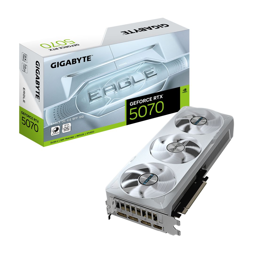 gigabyte-rtx5070-eagle-oc-ice-sff-12g_1.jpg Gigabyte RTX5070 EAGLE OC ICE SFF 12G - Image 1