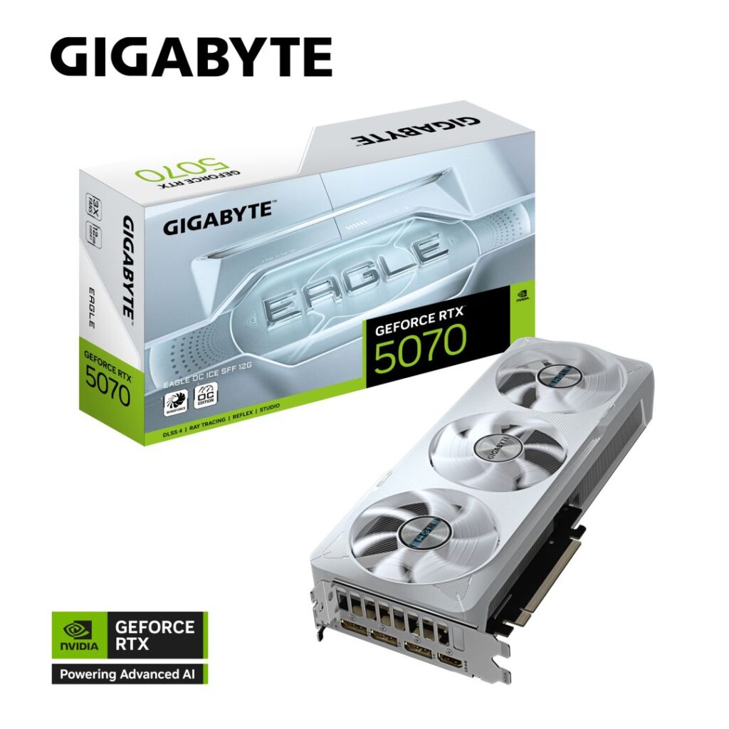 Gigabyte RTX5070 EAGLE OC ICE SFF 12G - Image 11