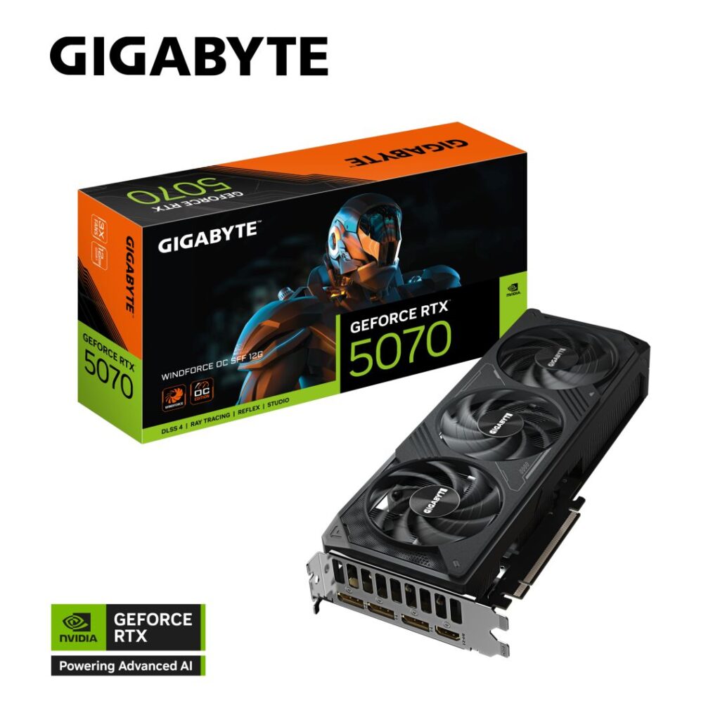 Gigabyte RTX5070 WINDFORCE OC SFF 12G - Image 11