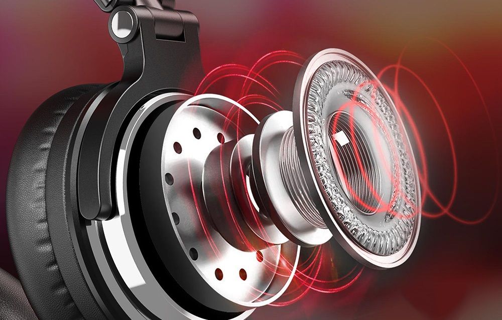 OneOdio Pro 10 Headset Red - Image 5