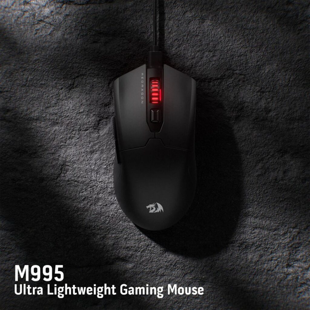 Redragon M995 Fyzu Wired Gaming Mouse Black - Image 6